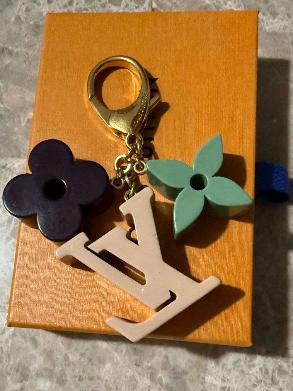 Louis Vuitton Bijoux Sac Playtime Key Holder/ Bag Charm 💚Excellent Condition!
